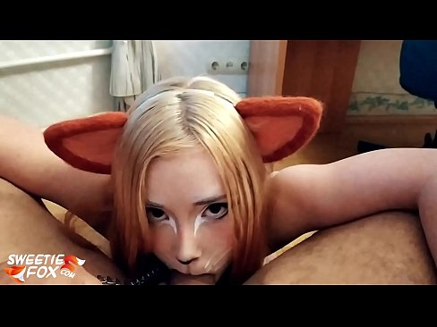 ❤️ Kitsune engole a piça e o esperma na boca ️ Sexo de qualidade em nós ☑